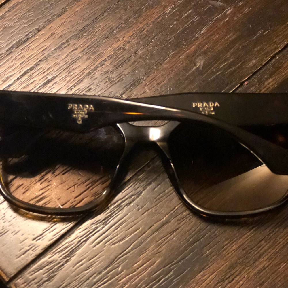Prada tortoise sunglasses
